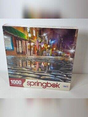 Springbok 1000-Piece Wharf Street  **New Sealed